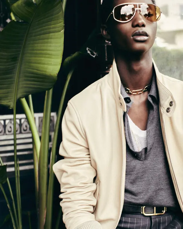 GRAIN LEATHER HARRINGTON online